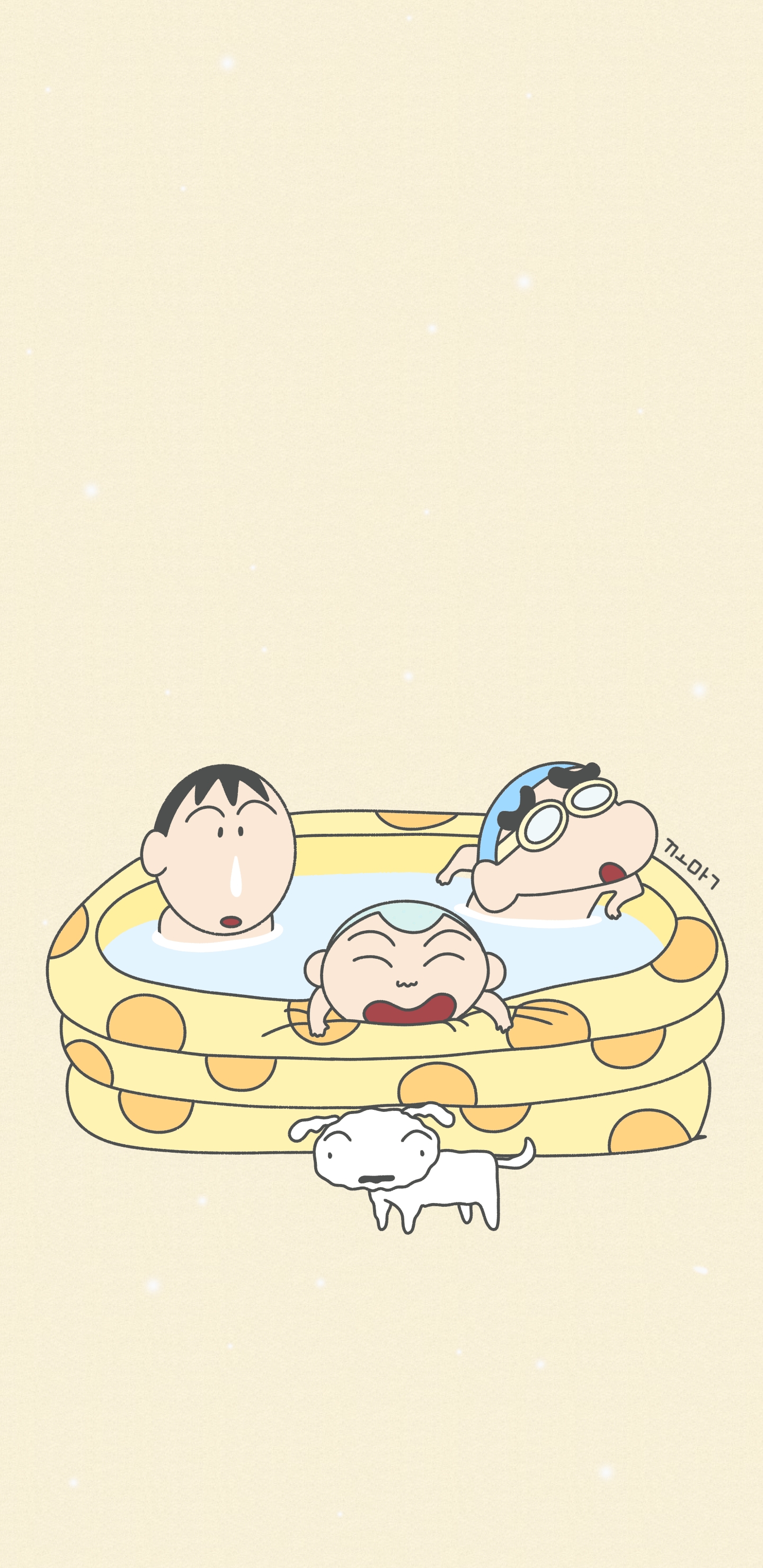 蜡笔小新壁纸 点赞脱贫