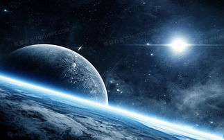 宇宙星球地球背景图背景图片素材免费下载 jpg格式 熊猫办公